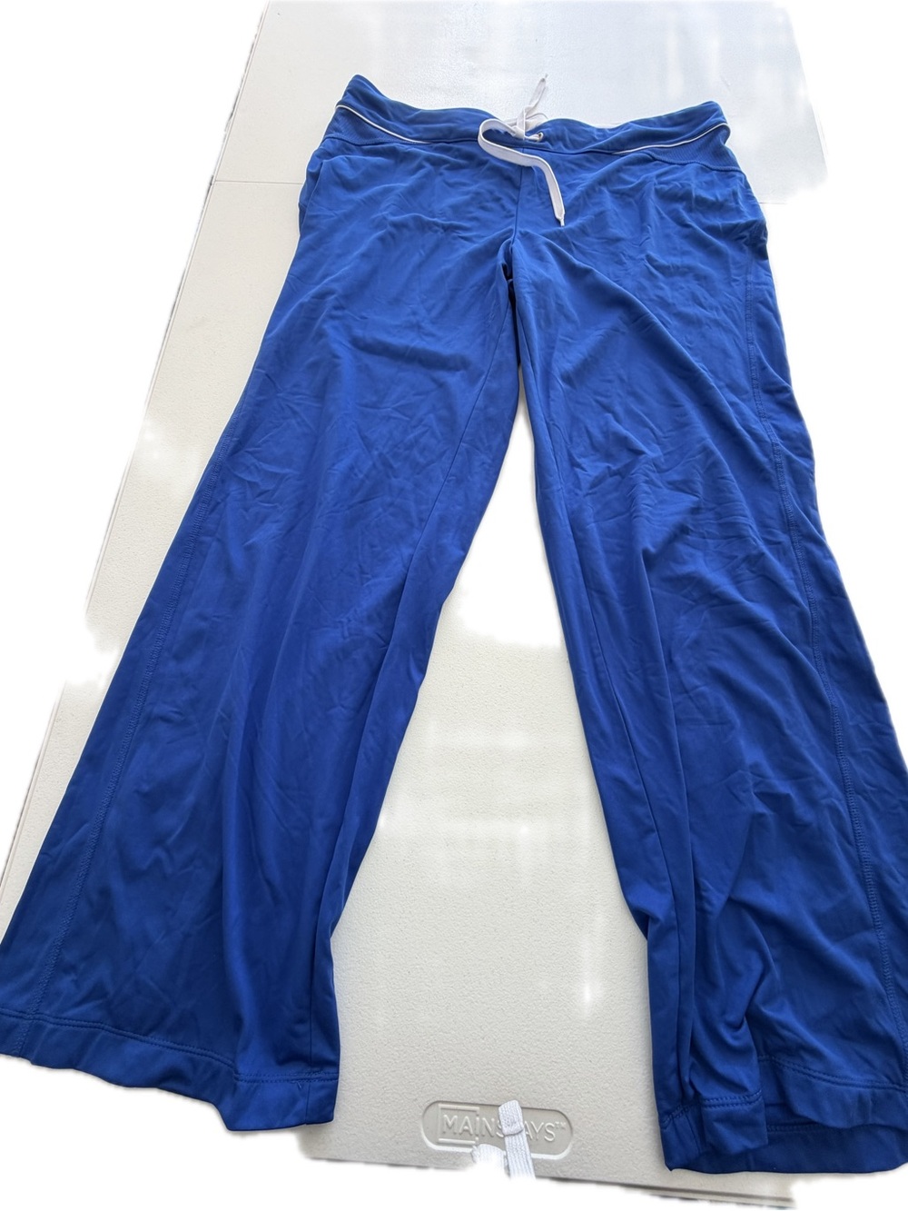 Danskin now Blue Drawstring Wide-Leg Kids Pants